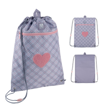 Сумка для взуття Kite 601M Fluffy Heart K24-601M-23