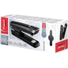 Степлер настільний ESSENTIALS METAL, металевий, 25л., (скоби №246; 266), чорний