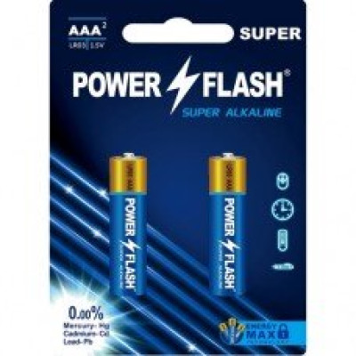 Батарейка Power Flash LR03 bl (2/24/480) 7245
