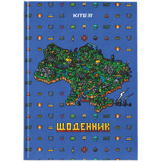 Дневник школьный, тв. переплёт, Map