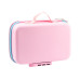 Пенал-сумка з тисненням, на замку - QT-5685-Pink