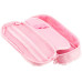 Пенал-сумка пухнастий з аплікацією, 1 відділення - 7471-pink