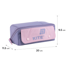 Пенал Kite 2702-2 фиолетово-розовый