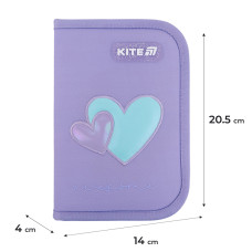 Пенал Kite 1 отд., 2 отв., без наполнения 622 Awesome