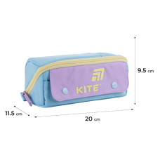 Пенал Kite 2702-4 голубо-фиолетовый