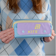Пенал Kite 2702-4 голубо-фиолетовый