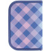 Пенал Kite 1 отд., 2 отв., с наполнением 622H Purple Chequer K24-622H-3