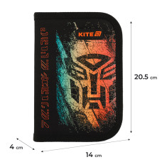 Пенал Kite 1 отд., 2 отв., без наполнения 622 TF