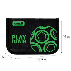 Пенал Kite 1 відд., 1 отв., без наповнення 621 Play&Win