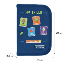 Пенал Kite 1 від., 1 відп., без наповнення 621 Next Level