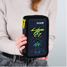 Пенал Kite 2 отд., без наполнения 623 Cyber