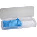 Пенал пластиковий із застібкою (синій тримач), 8011 - CF85556 COOLFORSCHOOL