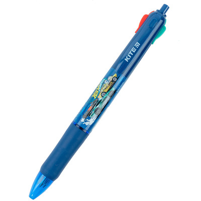 Ручка шариковая автоматическая 4 цвета, HW - HW23-067 Kite