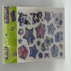 3D наліпки Яскраві зірки 19 см, KIDS Line