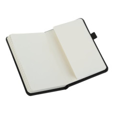 Книга записна ETALON 95*140, 96 арк., клітинка, обкл. штучна шкіра, чорний