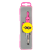 Циркуль BASIS в пластиковому пеналі  + запасний грифель, рожевий - ZB.5302BS-10 ZiBi