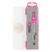 Циркуль BASIS в пластиковом пенале  +запасной  грифель, розовый, KIDS Line - ZB.5302BS-10 ZiBi