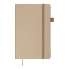 Книга записна ETALON 125*195, 96 арк., чистый блок, обкл. штучна шкіра, золотий