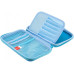 Пенал з тисненням, 1 відділення - QT-5653-Blue