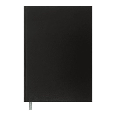 Книга канцелярская OPTIMAL 96 л/кл., А4, черная, бум винил BM.24411101-01