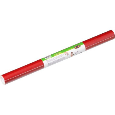 Плівка клейка для книг, червона  (33см*1,5м), рулон - ZB.4790-05 ZiBi