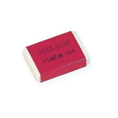 Ластик для олівця Milan Nata 624 24шт/уп - 02197 Milan