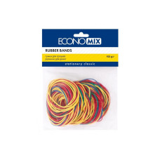 Гумки для грошей Economix, 100г, асорті