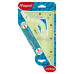 Кутник UNBREAKABLE 60гр210мм, пластик, блістер - MP.244621 Maped