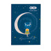 Блокнот DREAM, А-5, 64 арк., кліт., ітгр. обкл., мат. лам.+Уфлак, KIDS Line, т.-синій - ZB.12766-03 ZiBi