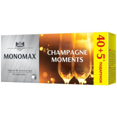 Чай бленд чорного та зеленого 1.5г*45, пакет, CHAMPAGNE MOMENT, МОNОМАХ