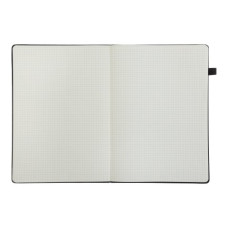 Книга записная ETALON 210*295, 96л., клетка, обложка искуственная кожа, зеленый