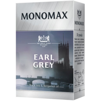 Чай чорний 90г, лист, EARL GREY, МОNОМАХ - mn.12234 ПРОДУКТЫ ПИТАНИЯ