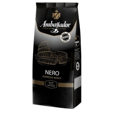 Кофе в зернах Ambassador Nero, пакет 1000г*6 (PL) am.52309