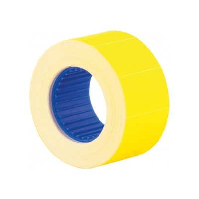Етикетки-цінники Economix 26х16 мм жовті (500 шт./рул.), E21305-05 E21305-05