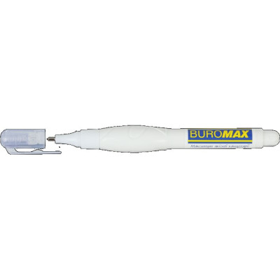Коректор-ручка 5 мл, мет. кінчик - BM.1058 Buromax