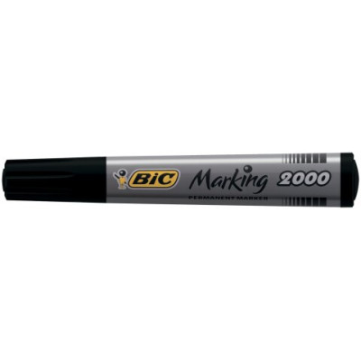 Маркер водостійкий, чорний - 15521 Bic