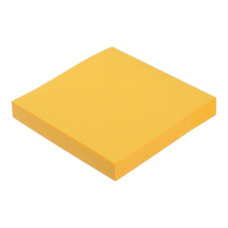 Блок для нотаток NEON, 75х75мм, 100арк., помаранчевий