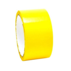Скотч кольоровий жовтий 48mm*50y*40mkm 72шт/ящ