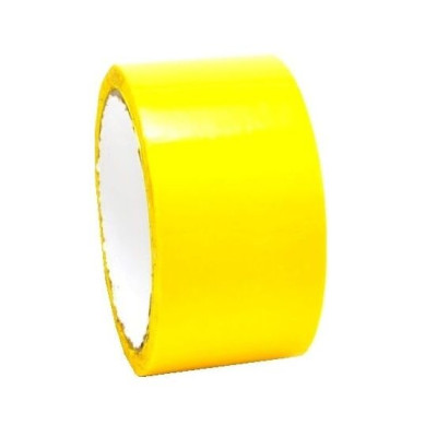 Скотч кольоровий жовтий 48mm*50y*40mkm 72шт/ящ - 04575