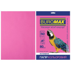 Папір кольоровий А4, 80гм2, INTENSIV, малиновий, 50л.