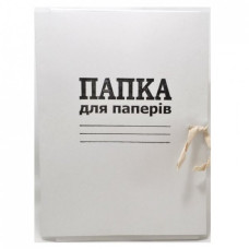 Папка для бумаг с завязками А4+ картон 0,35мм 50шт/уп