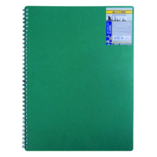 Зошит для записів CLASSIC, А4, 80 л., клітка, пластикова обкладинка, синя