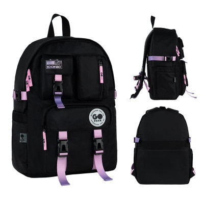 Рюкзак GoPack Education Teens 2500L Черный, Градиент