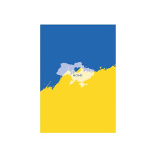 Блокнот А5 UA, кліт., 80 арк.