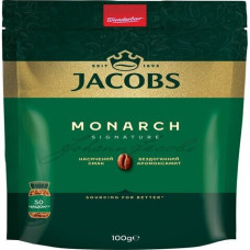 Кава розчинна 100г, екон.пакет, JACOBS MONARCH