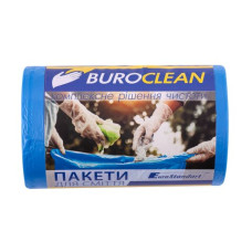 Пакети для сміття  35л100 шт, сині,  500х600мм, 8мкм BuroClean EuroStandart
