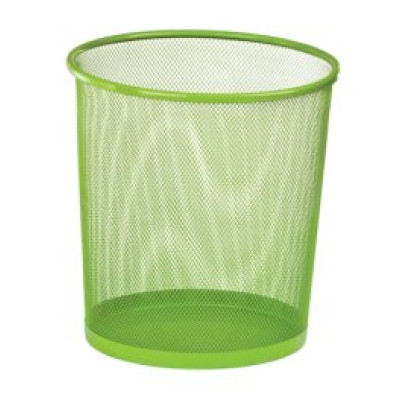 Корзина для бумаг, 12 л, круглая, металлическая, салатовая, KIDS Line ZB.3126-15