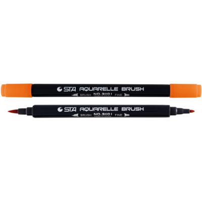 Маркер акварельный STA 3110 I, красный неоновый - STA3110I-74 STA