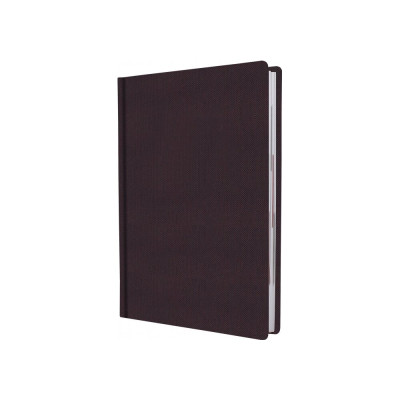 Щоденник недатований Cabinet, SQUARE, темно-коричневий - O25438-43 Cabinet