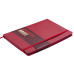 Блокнот деловой BRIEF, L2U, А5, 96 л., клетка, красный, иск.кожа - BM.295104-05 Buromax